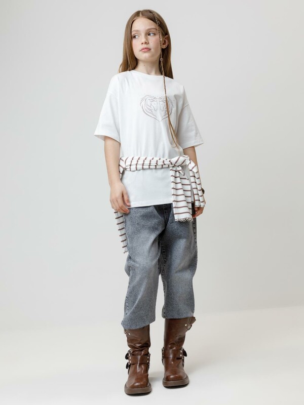 фуфайка (футболка) для дев